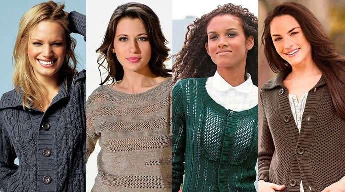 Мода на вязані кофтинки наступаючої взимку