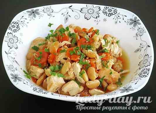 Найсмачніша квасоля з куркою за бабусиним рецептом