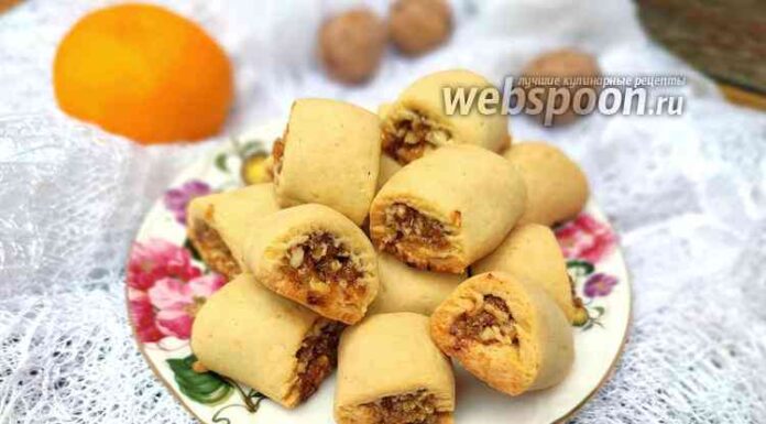 Пісочне печиво з сухофруктами і горіхами