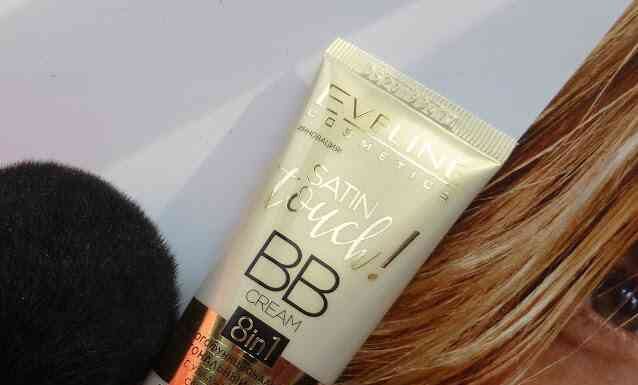 Eveline satin touch bb cream 8 in 1 багатофункціональний тональний крем з зволожуючою сироваткою №002 beige