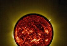 Різкі сонячні спалахи, зафіксовані на новому кадрі ESA