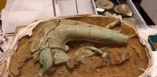 2.000 Jahre alte keltische Kriegstrompete in England ausgegraben