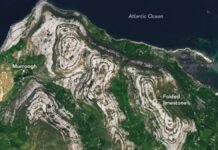 Сіра пляма Ірландії віком 250 мільйонів років