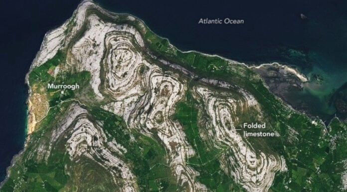 Сіра пляма Ірландії віком 250 мільйонів років