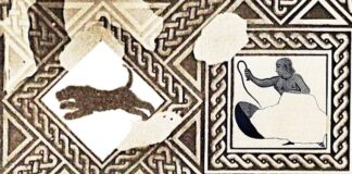 Утерянная Мозаика Обнаружила Первое Изображение Женщины-Гладиатора, Охотящейся на Зверей