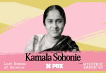 Kamala Sohoni: Biochemik, který prolomil stereotypy