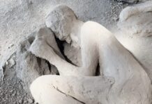 Ein Arzt floh mit seinen Werkzeugen aus Pompeji